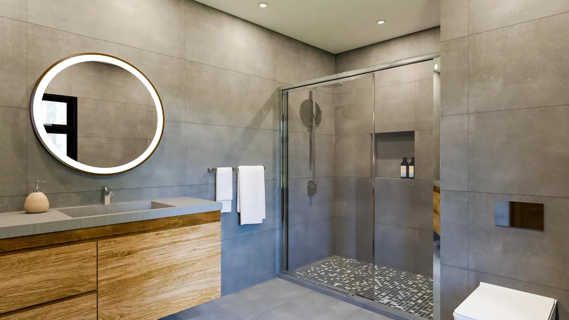 How to create a visually stunning and functional bathroom?